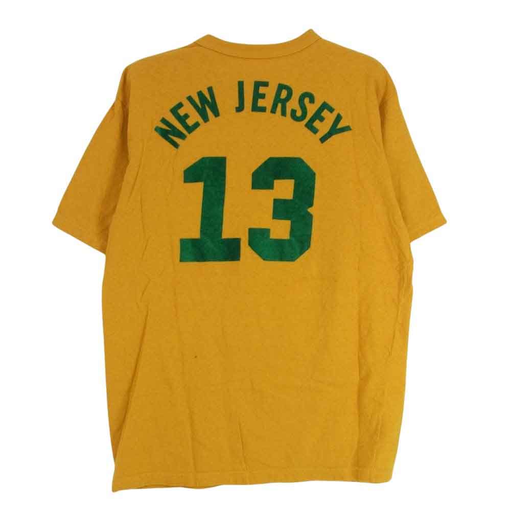 FREEWHEELERS フリーホイーラーズ POWER WEAR パワーウェア フェルト 半袖 Tシャツ イエロー系 M【中古】