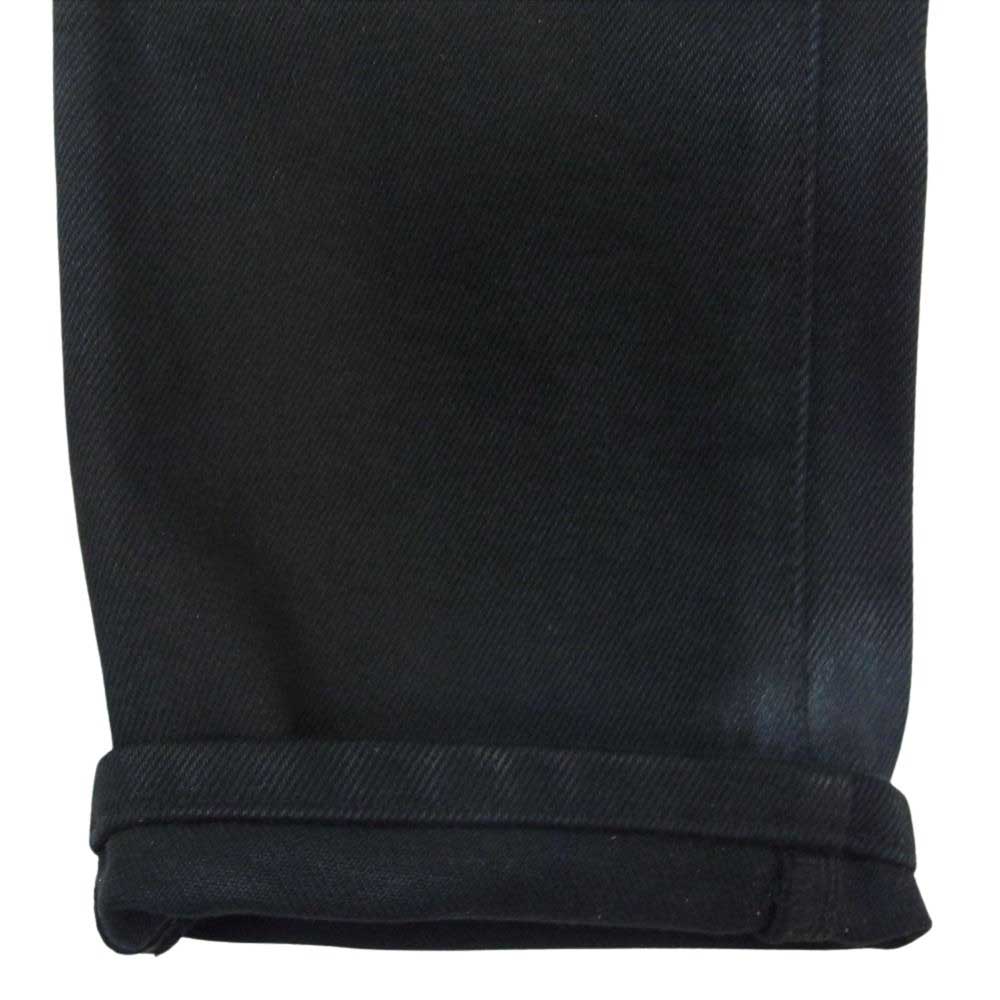 IRON HEART アイアンハート ストレート デニム パンツ ブラック系 31【中古】
