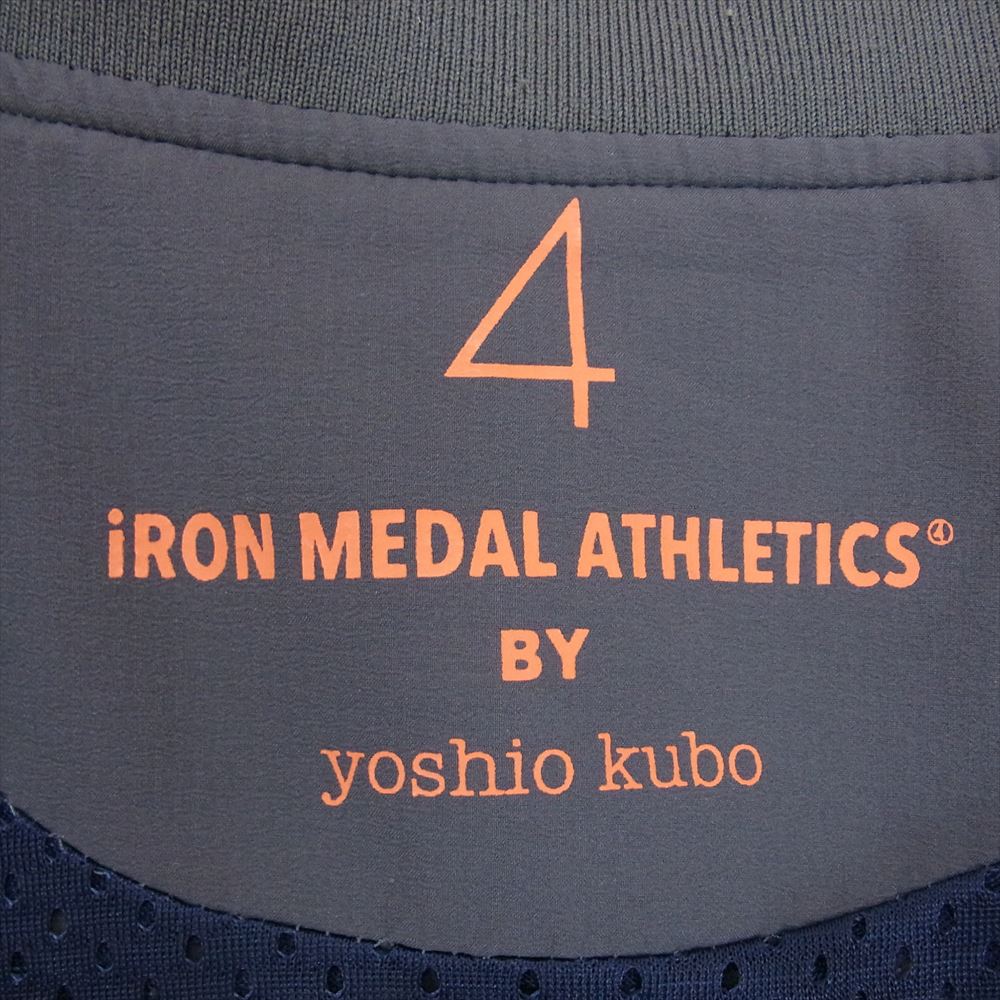 アイロンメダルアスレティクス IMF15501 ロゴプリント フルジップ  ジャケット ブルゾン グレー系 2【中古】