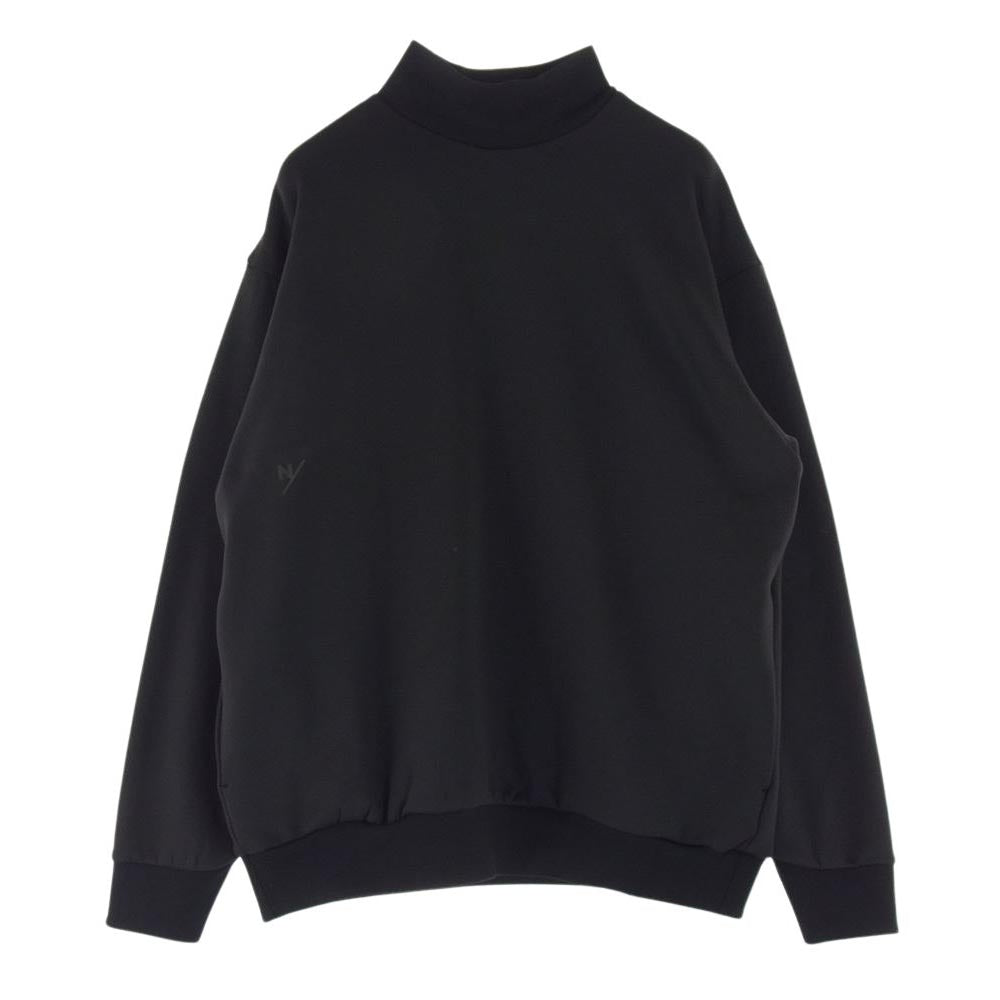 ニュートラルワークス ピレウス ストレッチ フリース モックネック スウェット トレーナー ブラック系 L【中古】