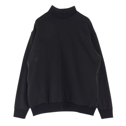 ニュートラルワークス ピレウス ストレッチ フリース モックネック スウェット トレーナー ブラック系 L【中古】