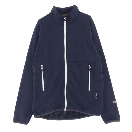 アンファッジ UN2000 FLEECE フルジップ ジップアップ フリースジャケット ネイビー系 M【中古】