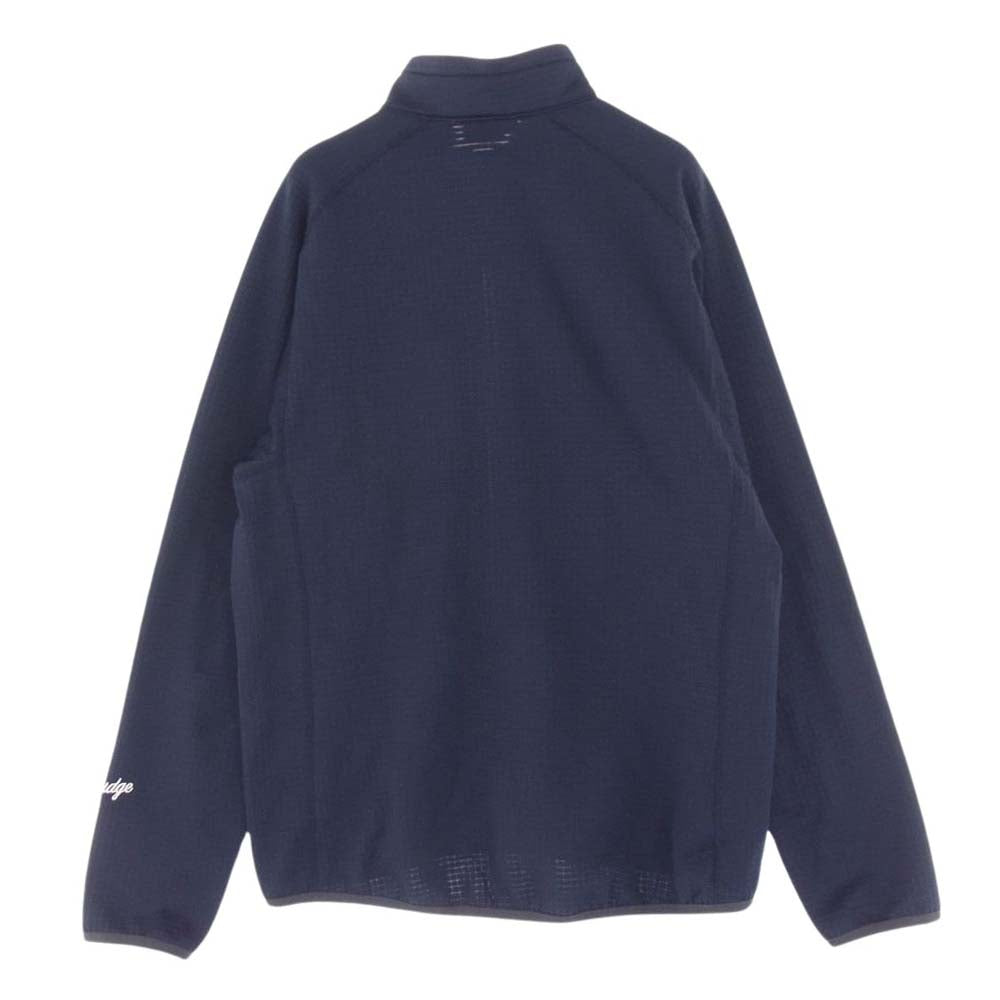 アンファッジ UN2000 FLEECE フルジップ ジップアップ フリースジャケット ネイビー系 M【中古】