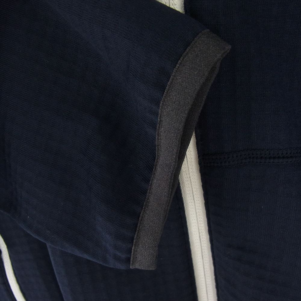 アンファッジ UN2000 FLEECE フルジップ ジップアップ フリースジャケット ネイビー系 M【中古】