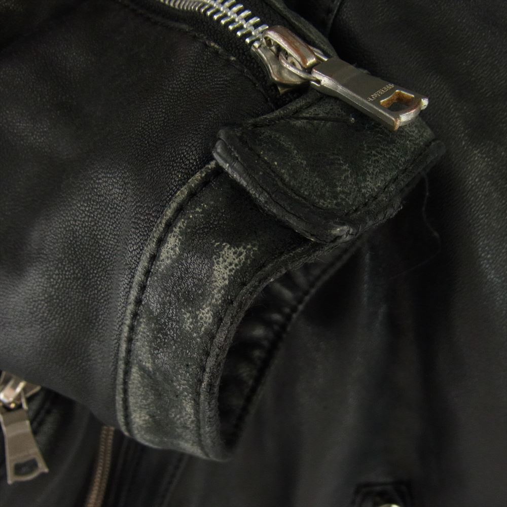 LOVELESS ラブレス RMP80-503-09 ラムレザー シングル フルジップ