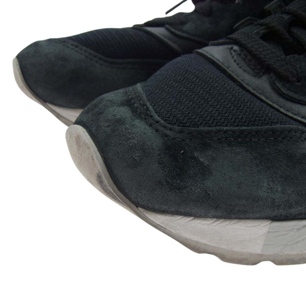 NEW BALANCE ニューバランス M998NJ USA製 スエード ローカット スニーカー ブラック系 26.5【中古】