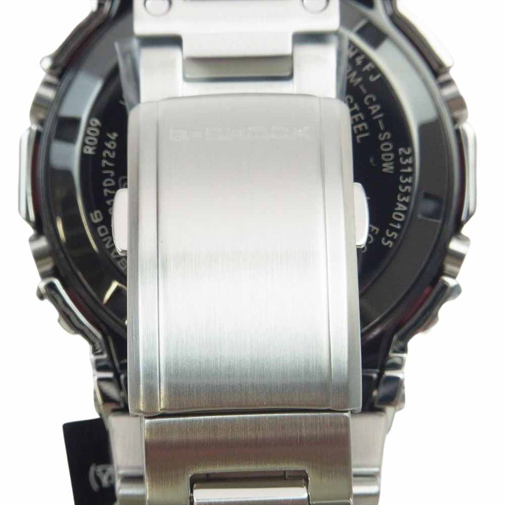 CASIO G-SHOCK カシオ ジーショック GMW-B5000D-1JF フルメタル ソーラー電波時計 Bluetooth? スマートフォンアプリリンク スーパーイルミネーター 腕時計 シルバー系【極上美品】【中古】