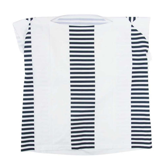 ISSEY MIYAKE イッセイミヤケ me ミー MI42FK301 ボックスシルエット ノースリーブ カットソー 半袖 Tシャツ ホワイト系 サイズ表記無【中古】