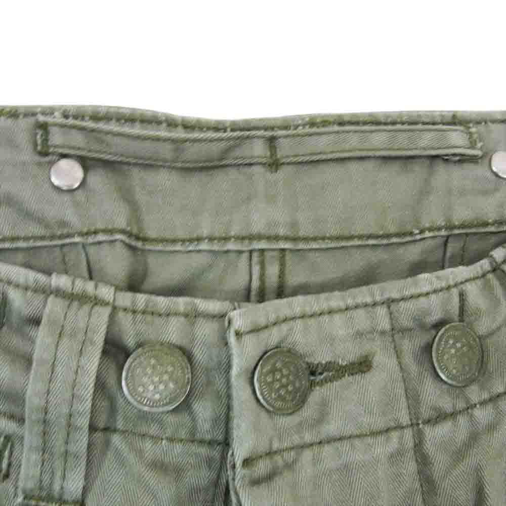 vintage USARMY HBTトラウザーズ カーキ系 サイズ表記無【中古】