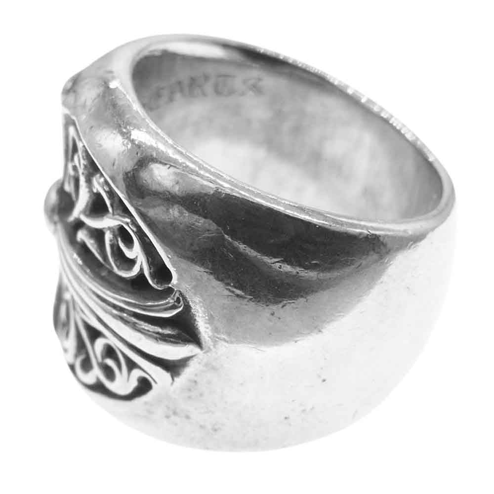CHROME HEARTS クロムハーツ（原本無） CLASSIC OVAL クラシック オーバル クロス リング シルバー系 23号【中古】