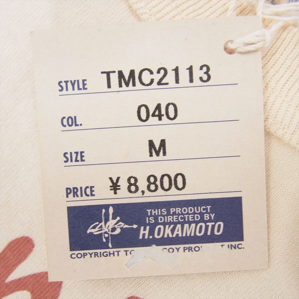 TOY'S McCOY トイズマッコイ TMC2113 MARILYN MONROE TEE NIAGARA マリリン モンロー  半袖 Tシャツ オフホワイト系 M【新古品】【未使用】【中古】