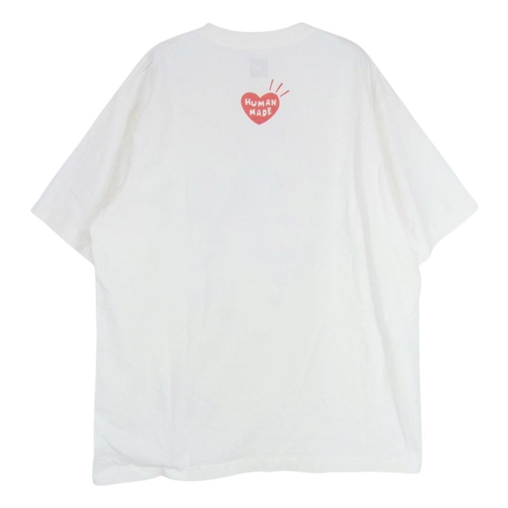 HUMAN MADE ヒューマンメイド XX27TE003 KEIKO SOOTOME T-SHIRT ケイコ ソオトメ Tシャツ ホワイト系 L【新古品】【未使用】【中古】