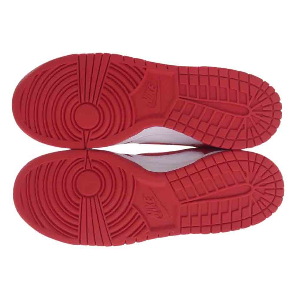 NIKE ナイキ CU1727-100 Dunk Low SP White and University Red ダンク ロー ホワイト アンド ユニバーシティレッド スニーカー レッド系 28cm【新古品】【未使用】【中古】