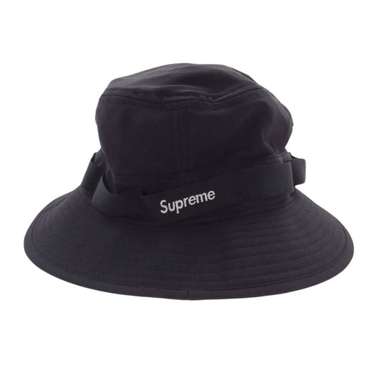 Supreme シュプリーム 22SS NN02250I × The North Face ノースフェイス Trekking Crusher トレッキング クラッシャー ロゴ バケットハット 帽子 ブラック系 M【中古】