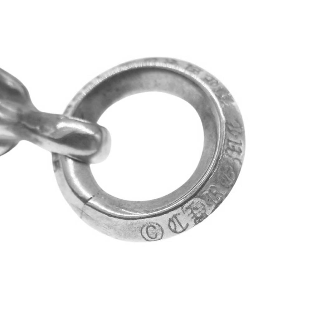 CHROME HEARTS クロムハーツ（原本無） 1B TNY CH CRS 1BALL TINY CROSS 1ボールタイニー CHクロス チャーム ペンダント ネックレストップ シルバー系【中古】