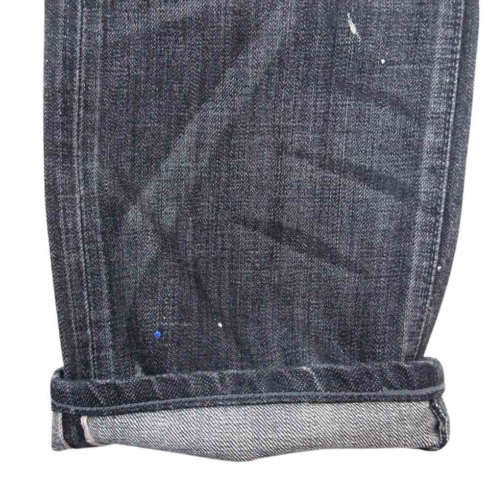 NEIGHBORHOOD ネイバーフッド 091DCNH-PTM15 09EX ANCHOR SAVAGE NARROW ナロー アンカー刺繍 ダメージ加工 サベージ ナロー デニムパンツ ジーンズ ブラック系 S【中古】