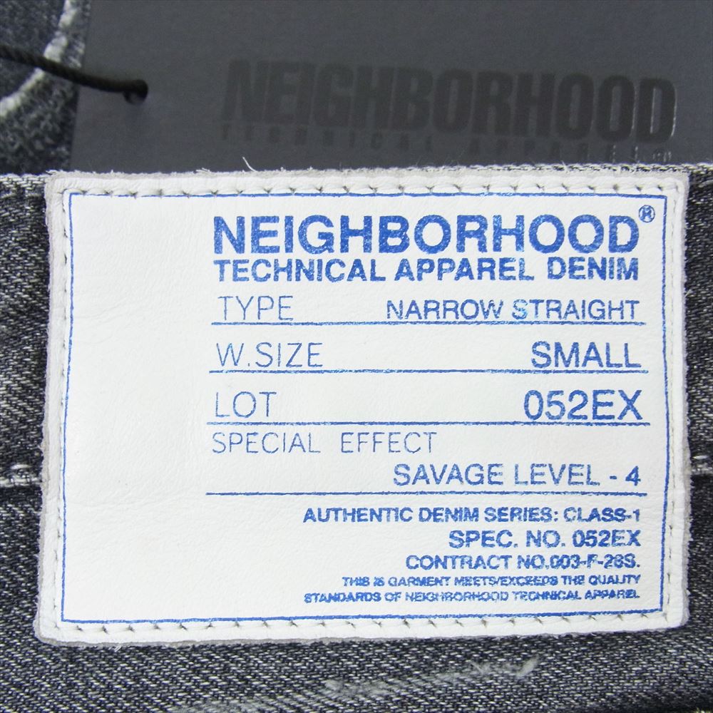 NEIGHBORHOOD ネイバーフッド DCNH-PT-09 052EX SCAB SAVAGE LEVEL