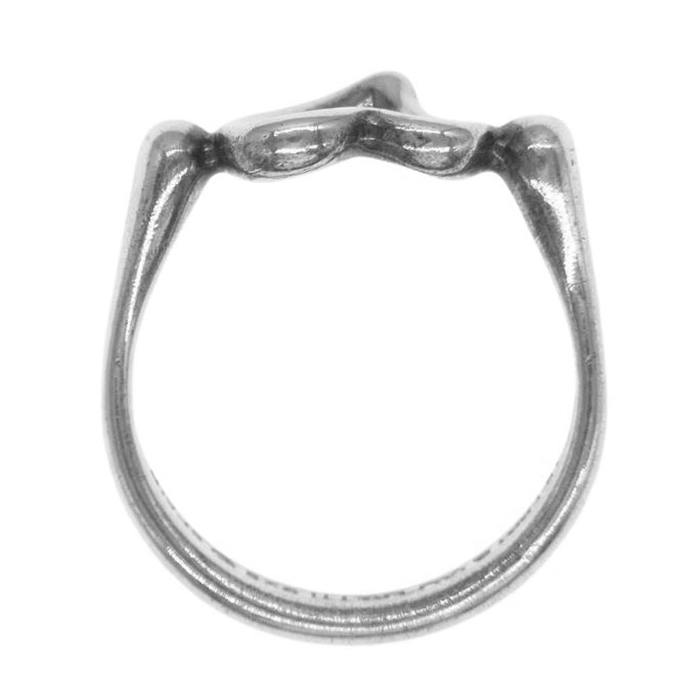 TIFFANY&Co. ティファニー エルサペレッティ オープンハート シルバー リング シルバー系 6号【中古】