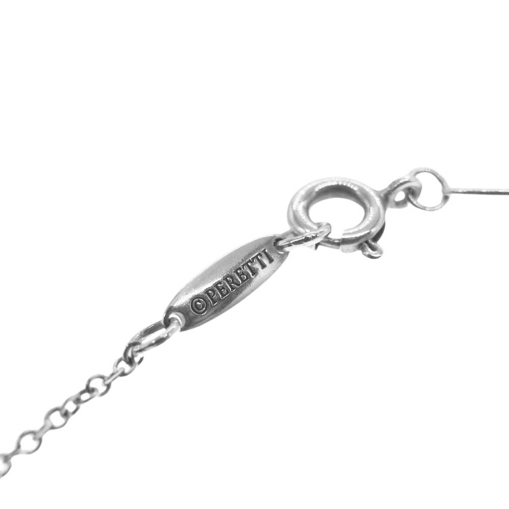 TIFFANY&Co. ティファニー エルサペレッティ オープンハート シルバー ネックレス シルバー系【中古】