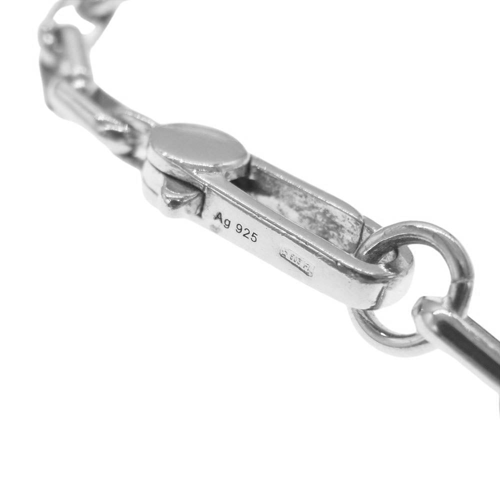 GUCCI グッチ インターロッキングG シルバー チェーン ネックレス シルバー系【中古】