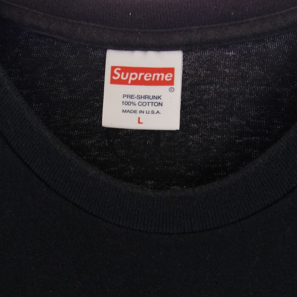 Supreme シュプリーム 22SS Gummo Bathtub Tee ガンモ バスタブ 半袖 プリント Tシャツ ブラック系 L【中古】