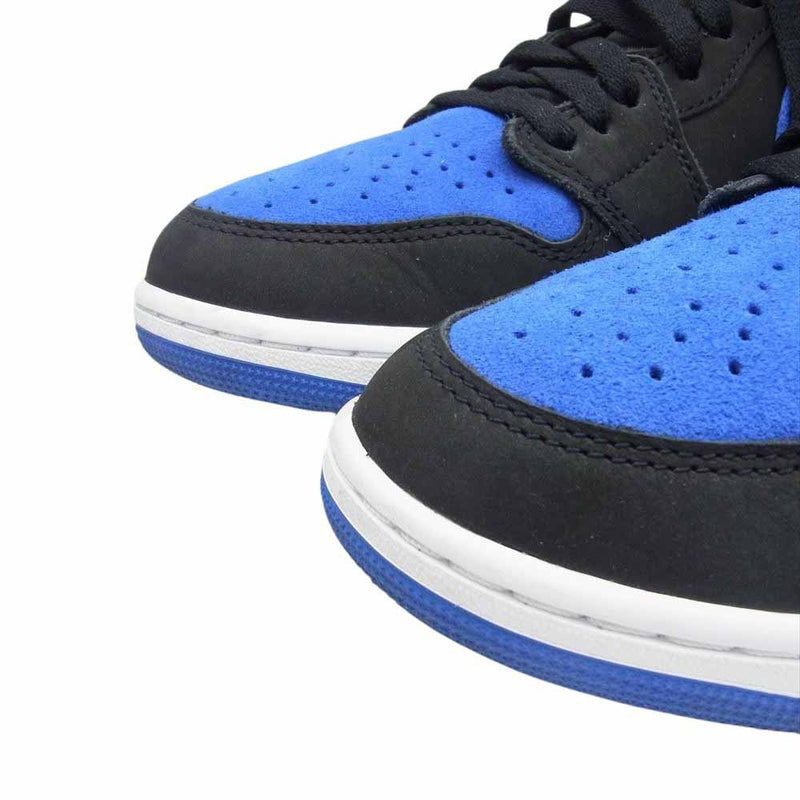 NIKE ナイキ DZ5485-042 フェイクバスターズ鑑定済 Air Jordan 1 Retro High OG Royal Reimagined AJ1 エアジョーダン レトロ ハイ ロイヤル リイマジンド スニーカー ブラック系 ブルー系 28cm【中古】