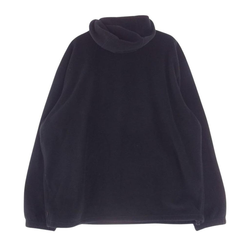 Supreme シュプリーム 21AW Polartec Half Zip Pullover ボックスロゴ ポーラテック ハーフジップ プルオーバー フリース ブラック系 L【中古】