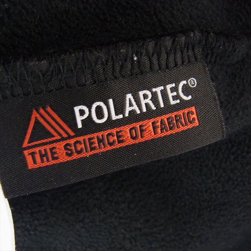 Supreme シュプリーム 21AW Polartec Half Zip Pullover ボックスロゴ ポーラテック ハーフジップ プルオーバー フリース ブラック系 L【中古】