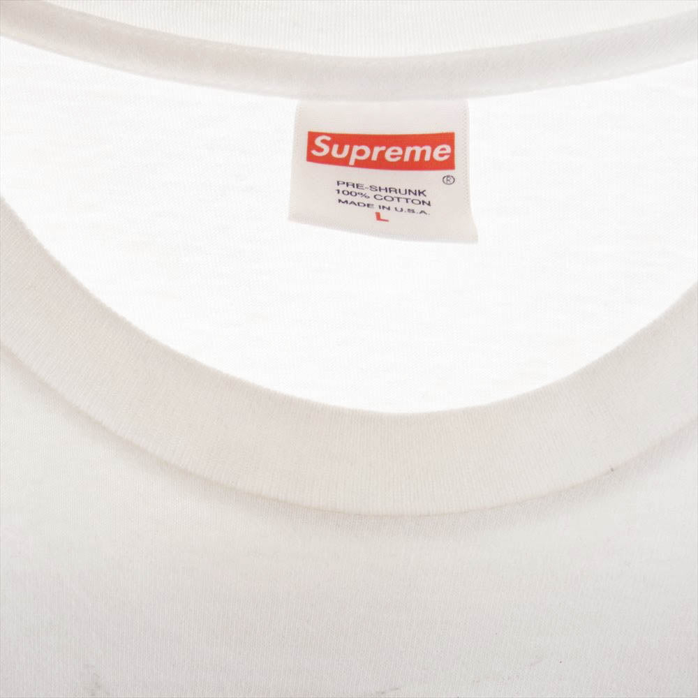 Supreme シュプリーム 17AW × AKIRA アキラ Neo-Tokyo L/S Tee ロングスリーブ 長袖 プリント Tシャツ ロンT ホワイト系 L【中古】