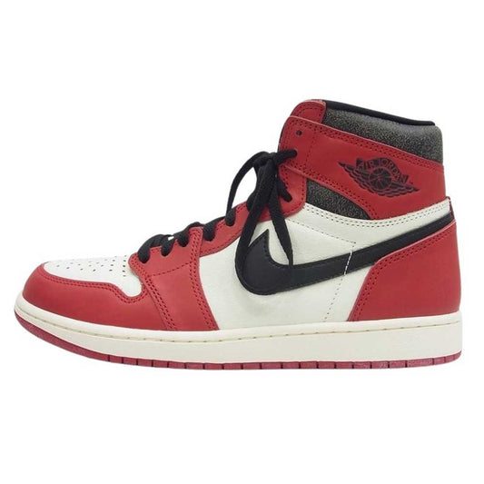 NIKE ナイキ DZ5485-612 フェイクバスターズ鑑定済 Air Jordan 1 High OG Lost & Found Chicago AJ1 エアジョーダン ハイ ロストファウンド シカゴ スニーカー ブラック系 ホワイト系 レッド系 28cm【新古品】【未使用】【中古】