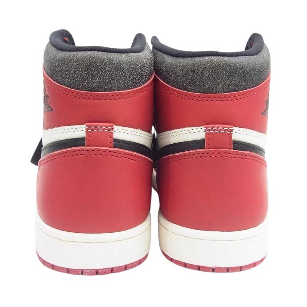 NIKE ナイキ DZ5485-612 フェイクバスターズ鑑定済 Air Jordan 1 High OG Lost & Found Chicago AJ1 エアジョーダン ハイ ロストファウンド シカゴ スニーカー ブラック系 ホワイト系 レッド系 28cm【新古品】【未使用】【中古】