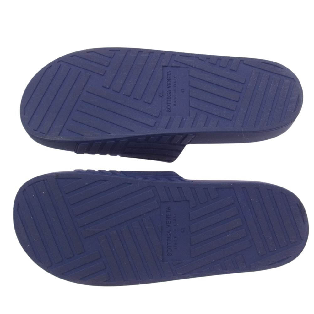 BOTTEGAVENETA ボッテガヴェネタ 690105V1060 スライダー サンダル パープル系 41【中古】