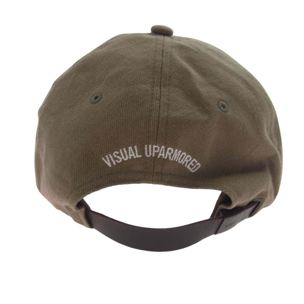 WTAPS ダブルタップス 20SS 201HCDT-HT03 T-6L 01 CAP. COTTON. OXFORD オックスフォード ロゴワッペン キャップ カーキ系【中古】