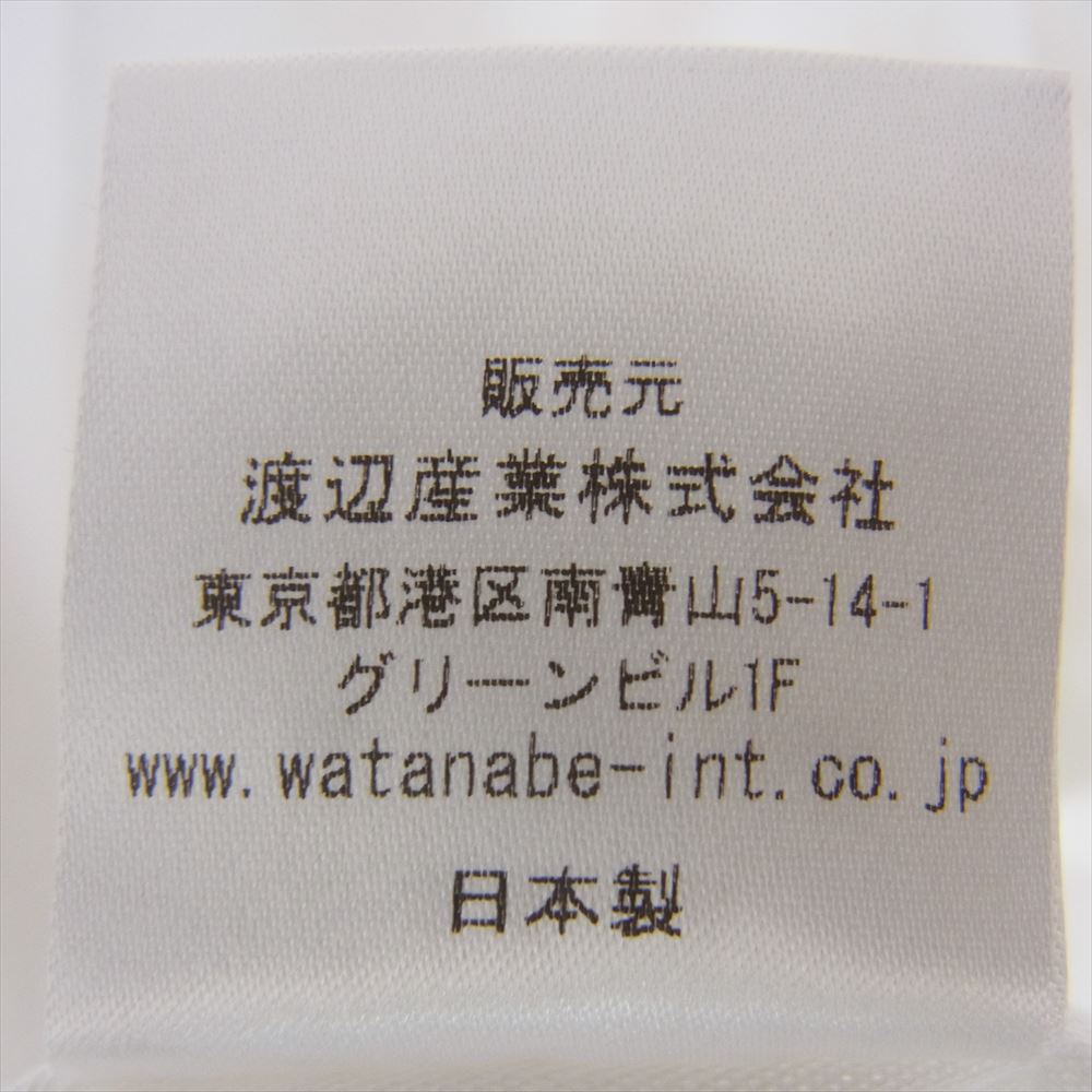 ブリティッシュメイド ブライトン セミワイドカラー シャツ ホワイト系 S【極上美品】【中古】