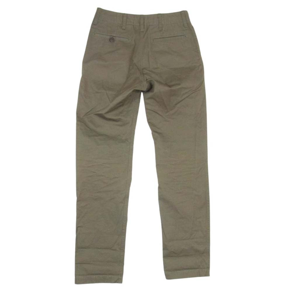 Nigel Cabourn ナイジェルケーボン 80340050022 ミリタリー チノ パンツ オリーブ カーキ系 32【中古】