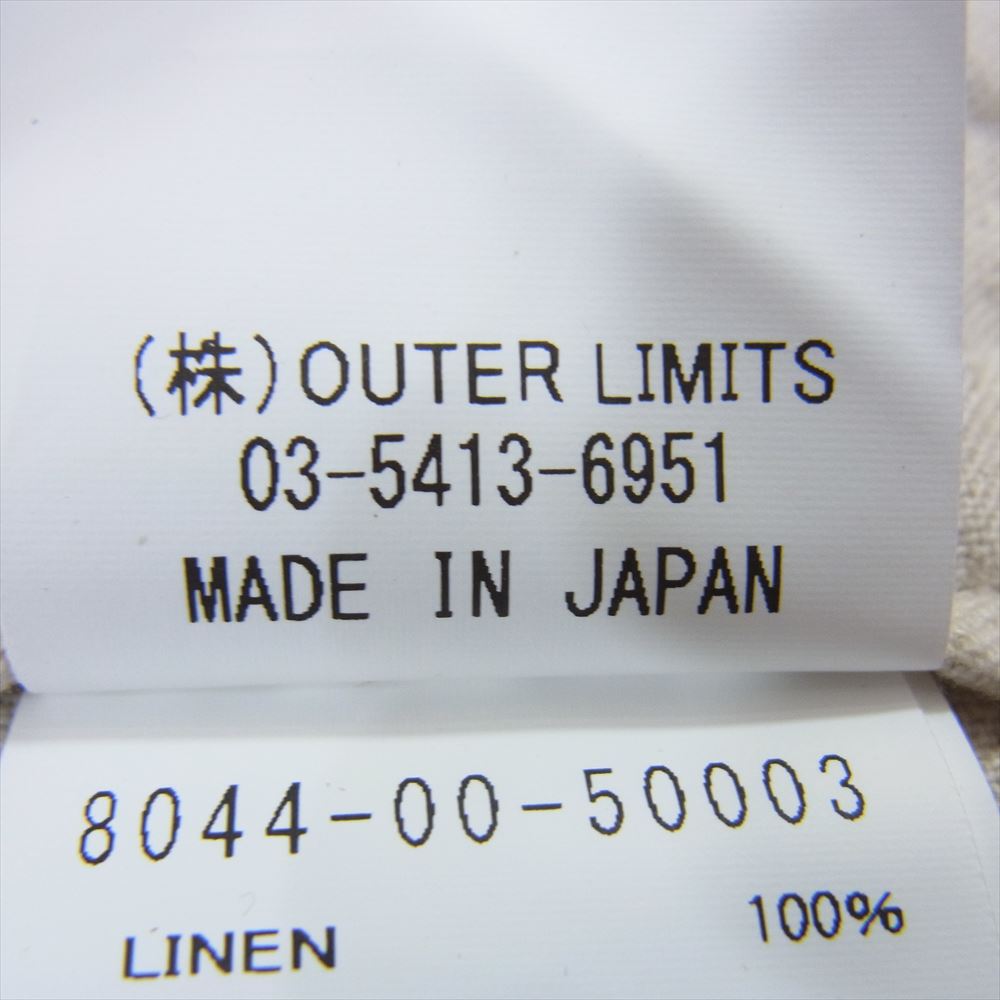 Nigel Cabourn ナイジェルケーボン 8044-00-50003 リネン ミリタリー ワーク パンツ ベージュ系 30【中古】