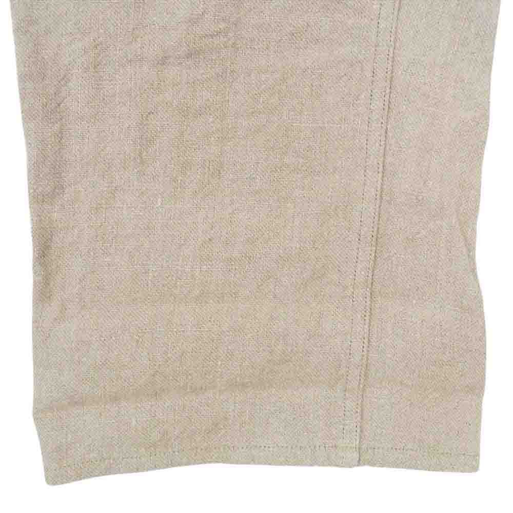 Nigel Cabourn ナイジェルケーボン 8044-00-50003 リネン ミリタリー ワーク パンツ ベージュ系 30【中古】