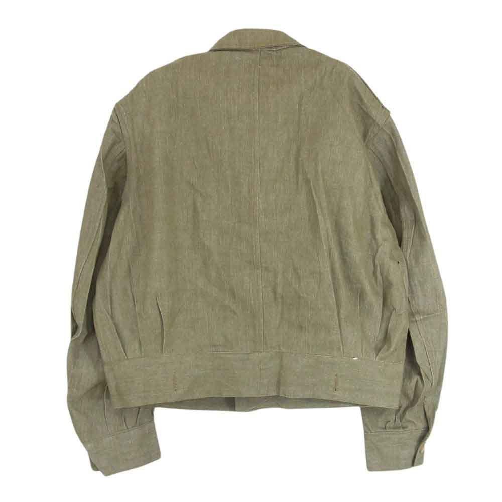 イギリス軍 ヴィンテージ 50 バトル ドレス ジャケット カーキ系 6【中古】