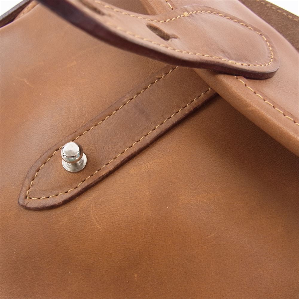 WHITE HOUSE COX ホワイトハウスコックス L9088 SMALL CARTRIDGE BAG BRITISH COUNTRY LEATHER スモール カートリッジ ショルダー バッグ ベジタブルタンニン レザー ブラウン系【中古】