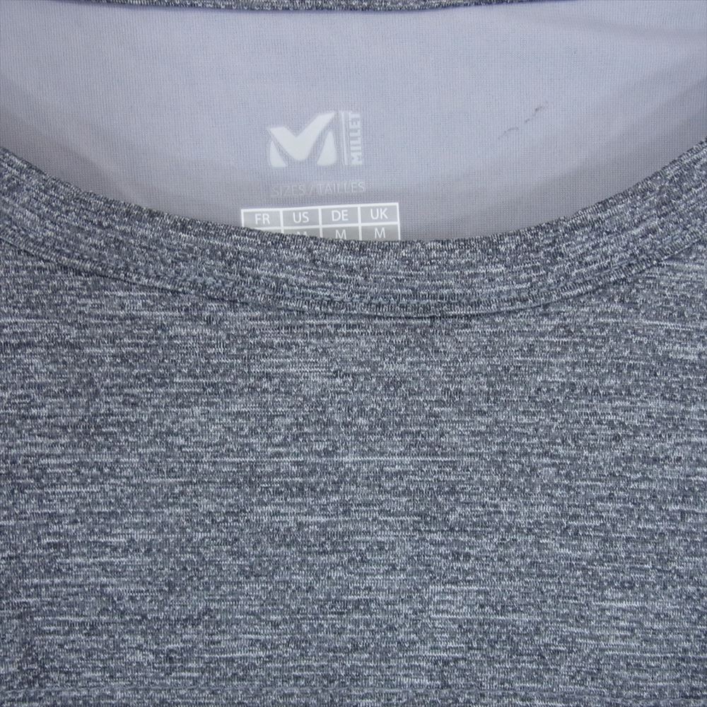 ミレー MIV01902 HEATHER NAVY ALPHA LIGHT SWEAT II CREW アルファ ライト スウェット II クルー スウェット グレー系 L【中古】