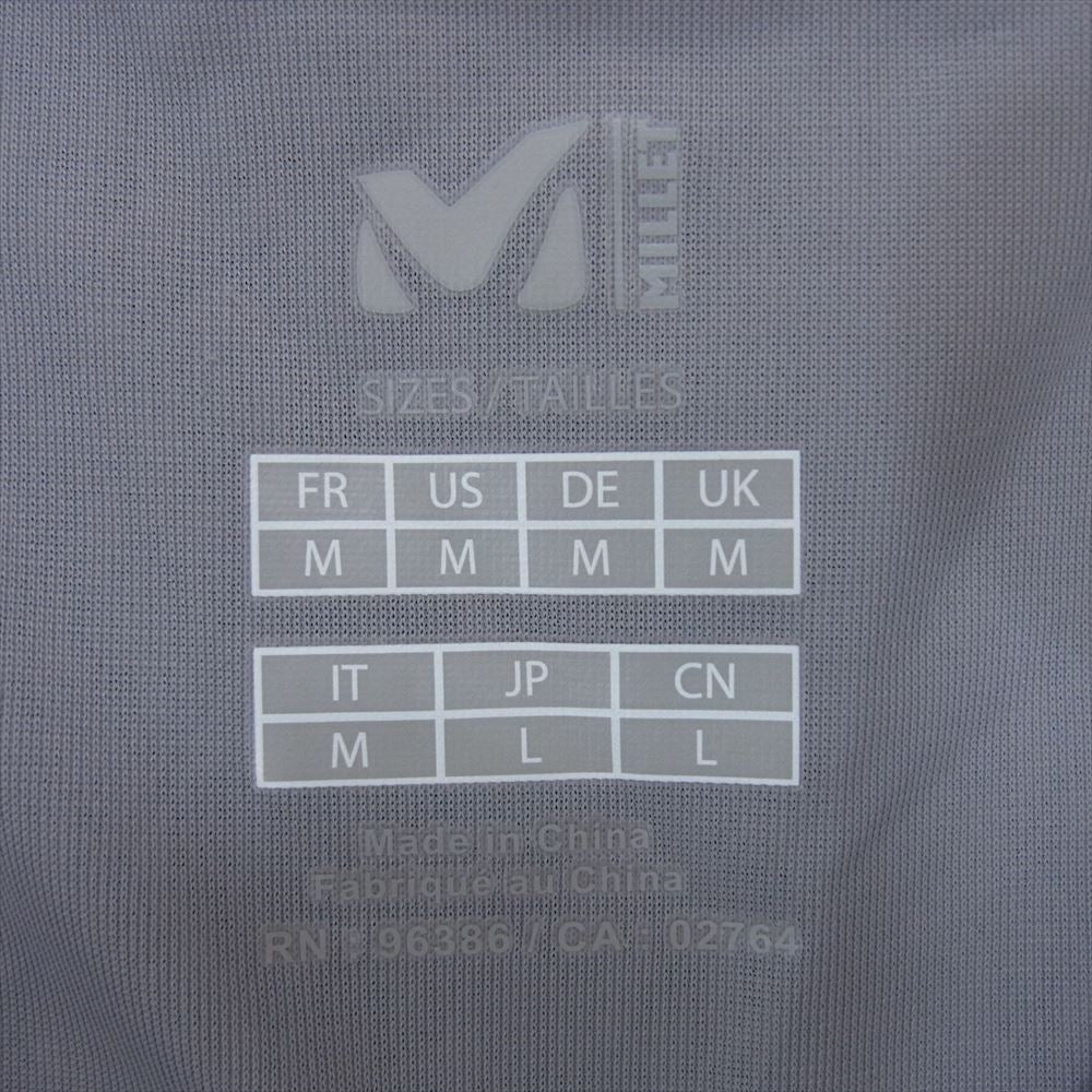 ミレー MIV01902 HEATHER NAVY ALPHA LIGHT SWEAT II CREW アルファ ライト スウェット II クルー スウェット グレー系 L【中古】