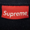 Supreme シュプリーム 18AW Polartec Small Box Crewneck Sweatshirt ポーラテック スモールボックスロゴ クルーネック スウェットシャツ プルオーバー ネイビー系 M【中古】