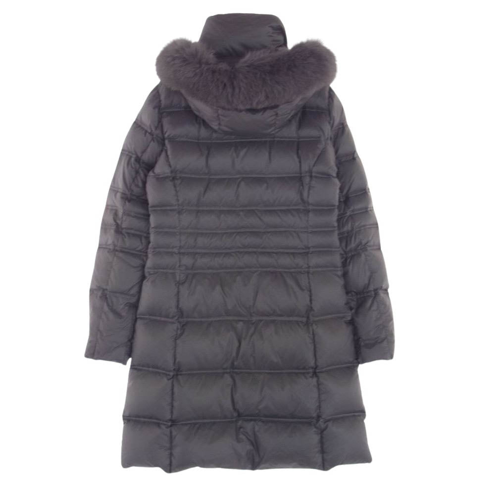 フェーバー FAV5128 JESSICA ジェシカ ファー ダウン コート ジャケット グレー系 42【中古】