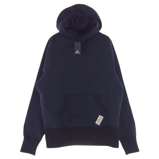Nigel Cabourn ナイジェルケーボン 8041-00-20040 20.5oz コットン クラシック スウェット パーカー ネイビー系 48【新古品】【未使用】【中古】