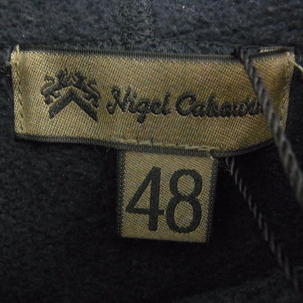 Nigel Cabourn ナイジェルケーボン 8041-00-20040 20.5oz コットン クラシック スウェット パーカー ネイビー系 48【新古品】【未使用】【中古】