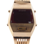 SEIKO セイコー W670-4000 不動品 ALBA AKA LIMITED アルバ デジタル ウォッチ 腕時計 ゴールド系【中古】