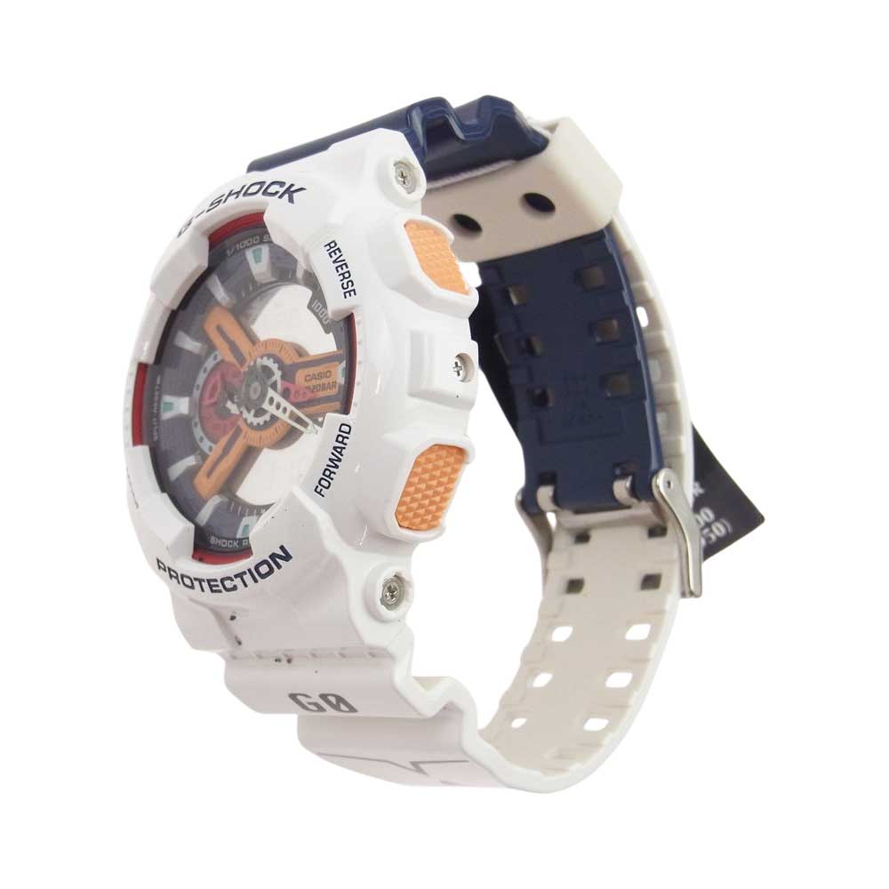 G-SHOCK ジーショック GA-110PS-7AJR × EVANGELION エヴァンゲリオン 綾波レイ プラグスーツモデル アナデジ 腕時計 ウォッチ 不動品 ホワイト系【中古】