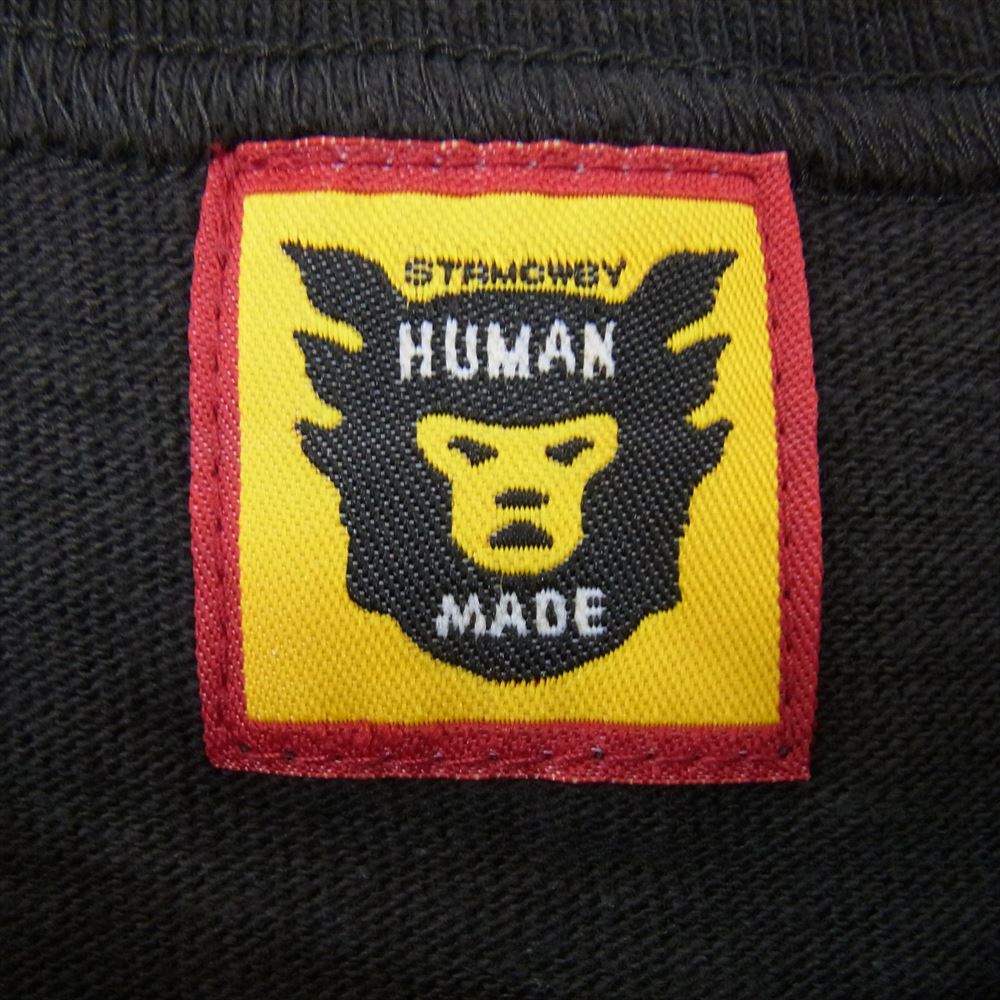 HUMAN MADE ヒューマンメイド XX26TE005 × KAWS カウズ MADE GRAPHIC T-SHIRT グラフィック 半袖 Tシャツ ブラック系 2XL【新古品】【未使用】【中古】