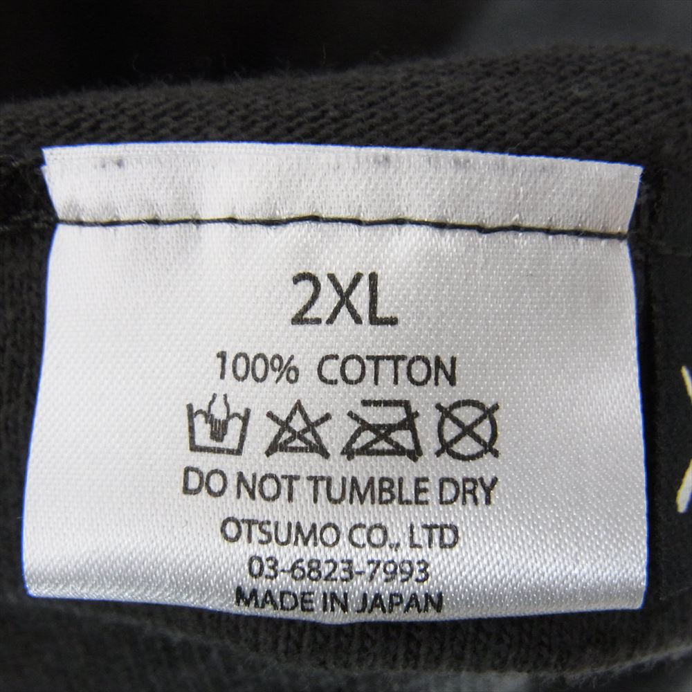 HUMAN MADE ヒューマンメイド XX26TE005 × KAWS カウズ MADE GRAPHIC T-SHIRT グラフィック 半袖 Tシャツ ブラック系 2XL【新古品】【未使用】【中古】