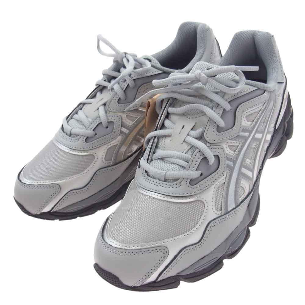 asics アシックス 1203A280-020 GEL-NYC Mid Grey Sheet Rock ゲル ローカット スニーカー グレー系 27.5cm【新古品】【未使用】【中古】